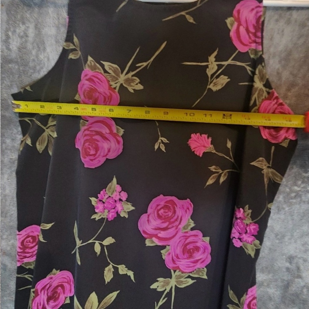 Floral Black Maxi Dress - Picture 5 of 9